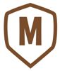 M badge