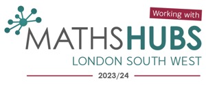 Maths Hubs Working With London South West Logo
